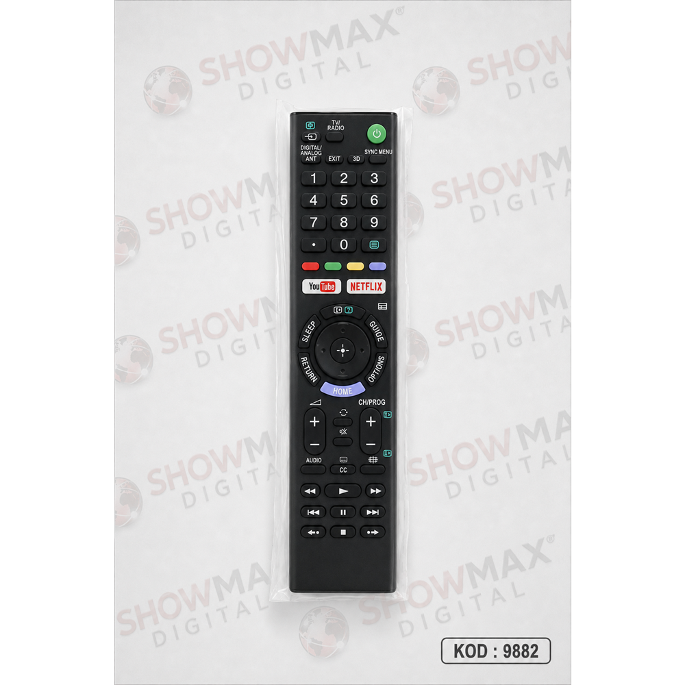 EUROBOX OTV9882 SONY YOUTUBE NETFLIX LCD TV KUMANDA