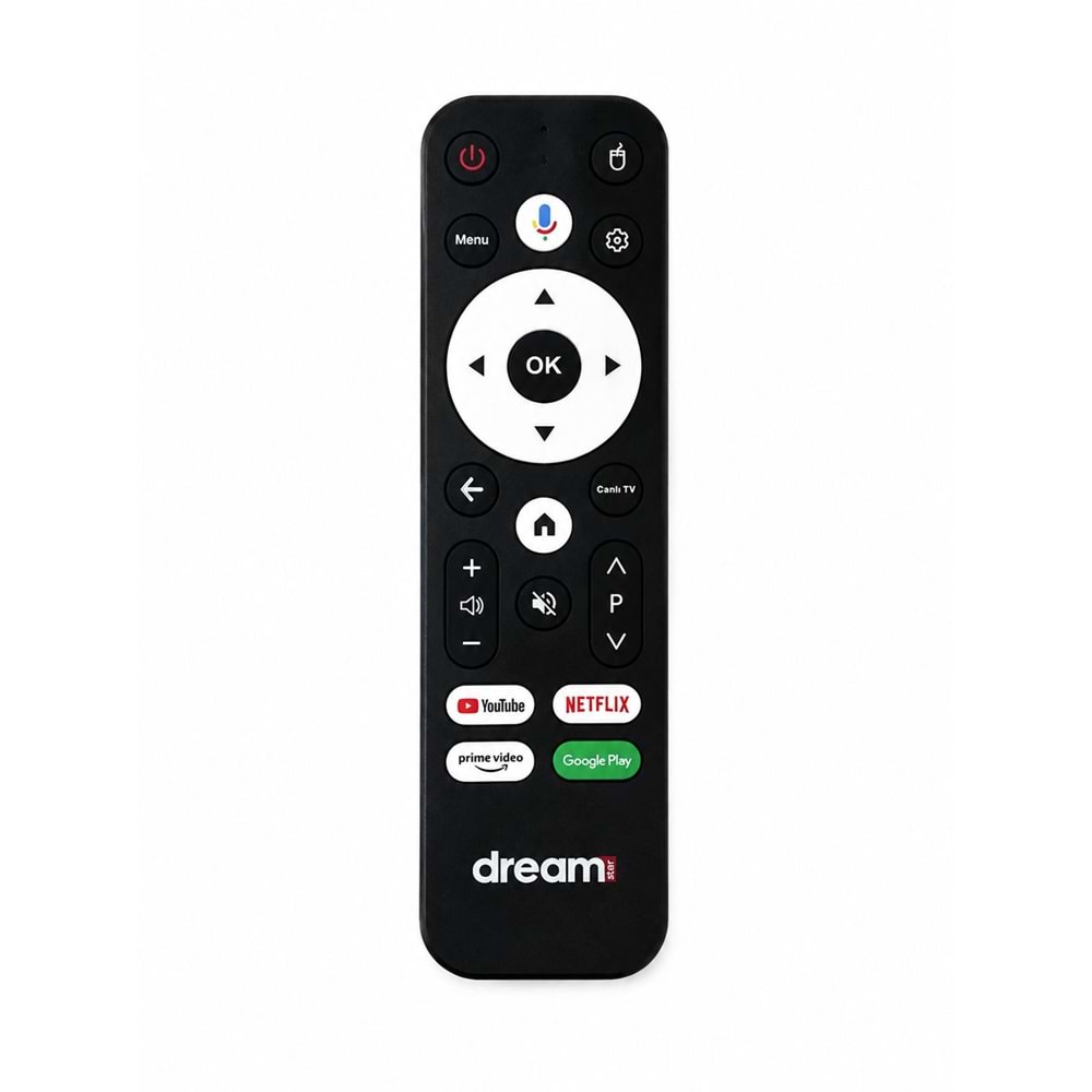 ORJ-0034 DREAMSTAR İ3 - İ3 PRO ANDROID SES KOMUTLU LOGOLU ORJİNAL KUMANDA