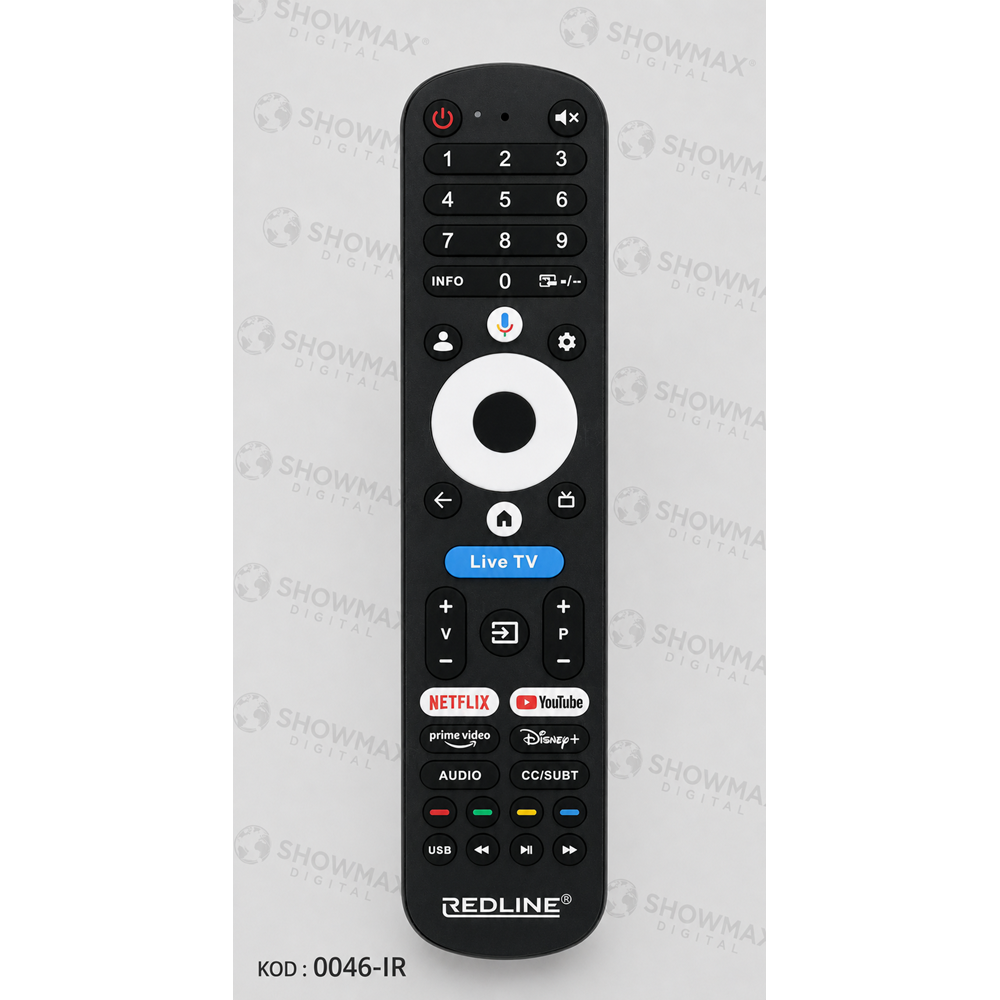 ORJ-0046-IR REDLINE SES KOMUTSUZ GOOGLE LED TV KUMANDA