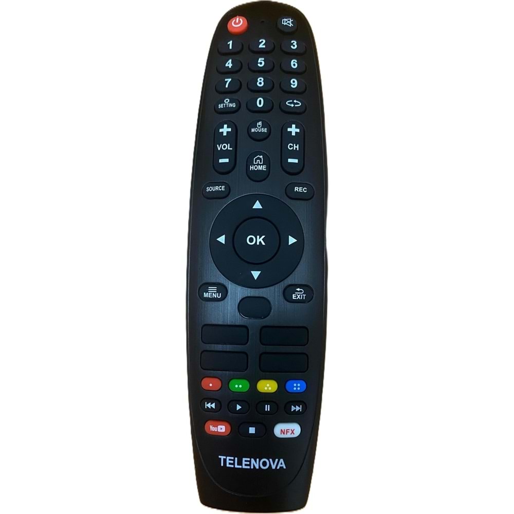 ORJ-0080 TELENOVA ANDROID TV ORJİNAL LOGOLU KUMANDA
