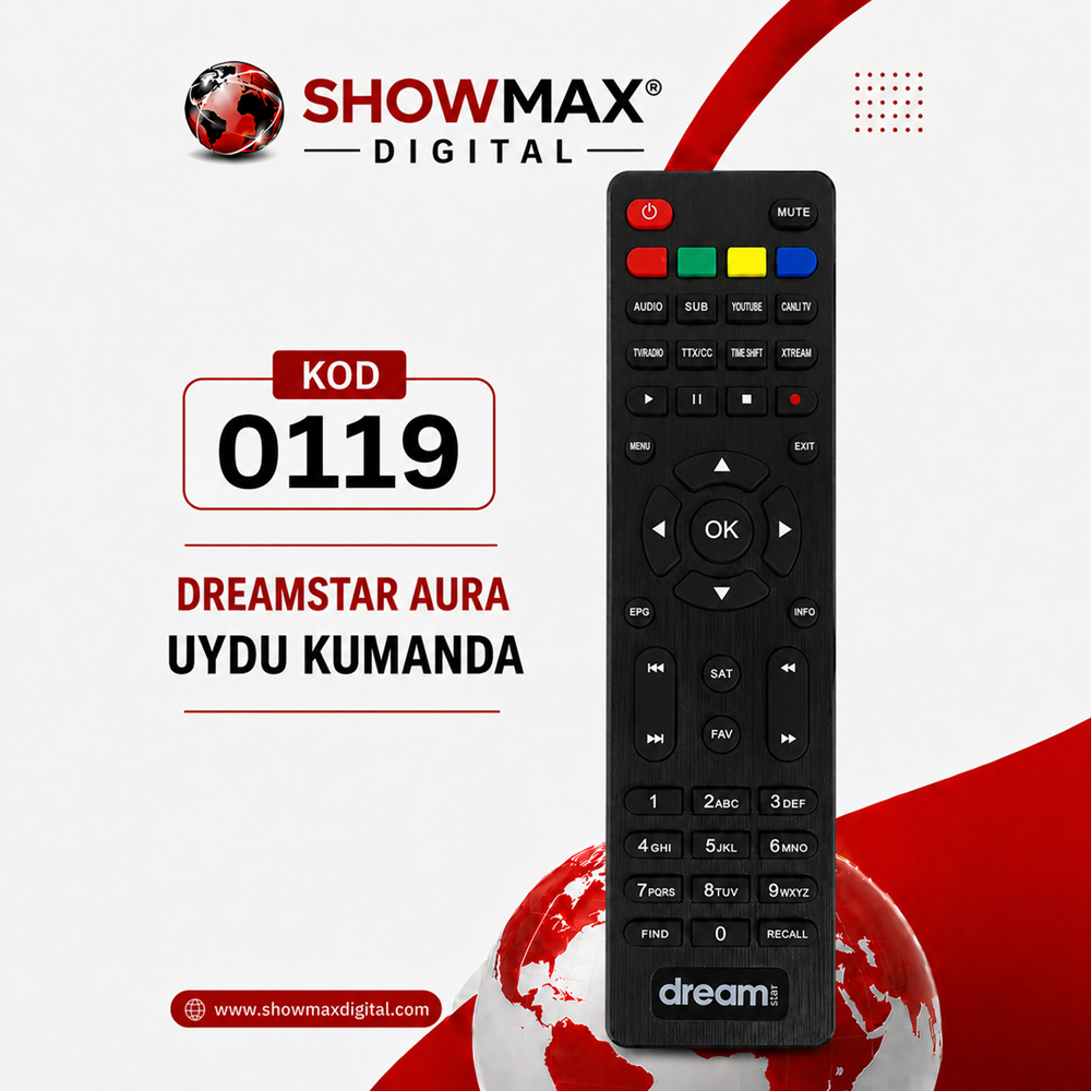 ORJ-0119 DREAMSTAR AURA FULL HD UYDU KUMANDA