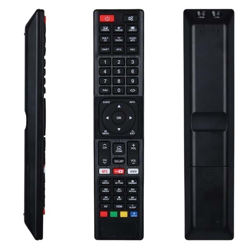 ORJ-0330-A ROSE-ELECTROMASTER-AWOX ORJİNAL LOGOLU LCD TV KUMANDA