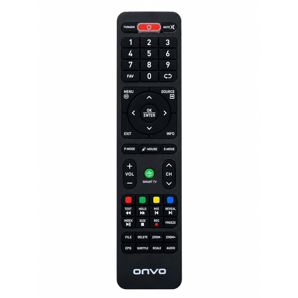 ORJ-2200B ONVO LOGOLU SABA NORDMENDE MORİO LCD TV KUMANDA (RC-0296)