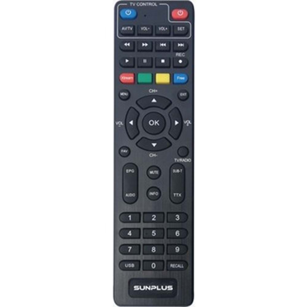 ORJ-3801 SUNGATE VİPSTAR PLUS-VİPTECH HD ORJİNAL KUMANDA