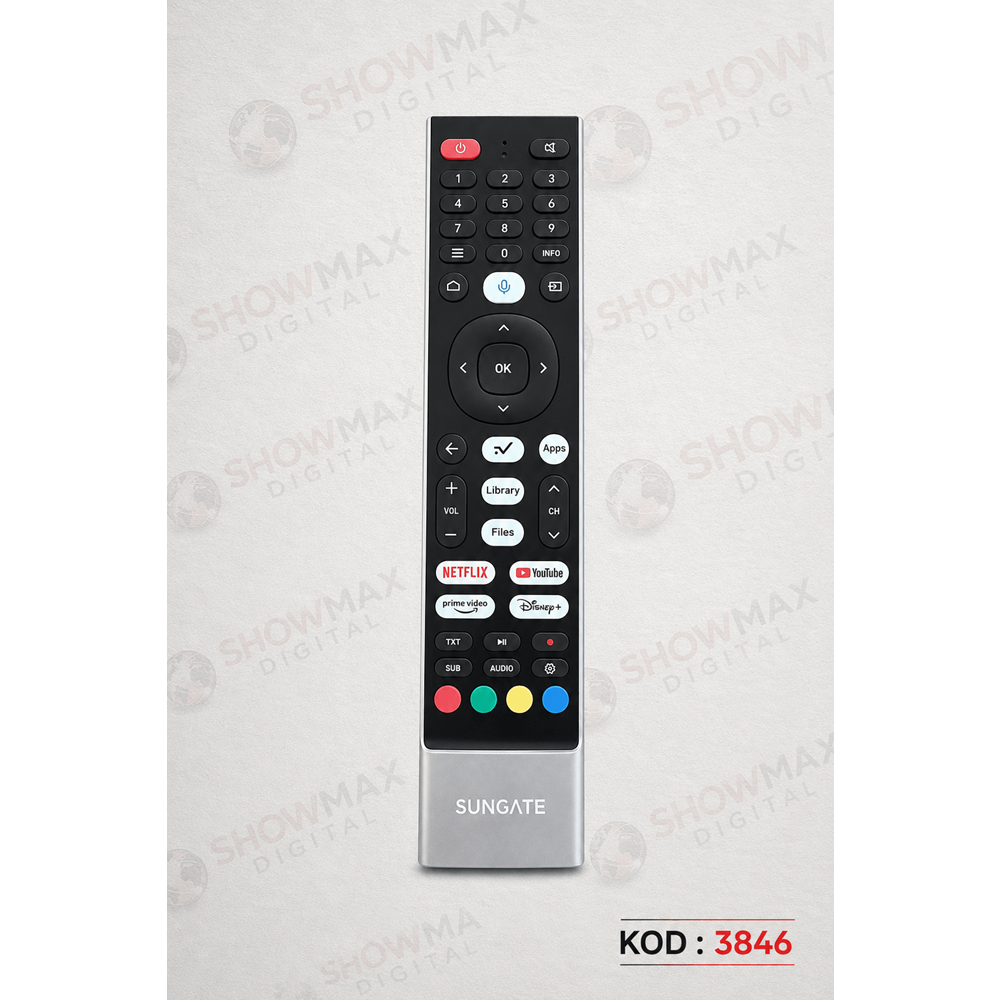 ORJ-3846 SUNGATE - HIKİNG SES KOMUTLU WHALE OS TV KUMANDASI