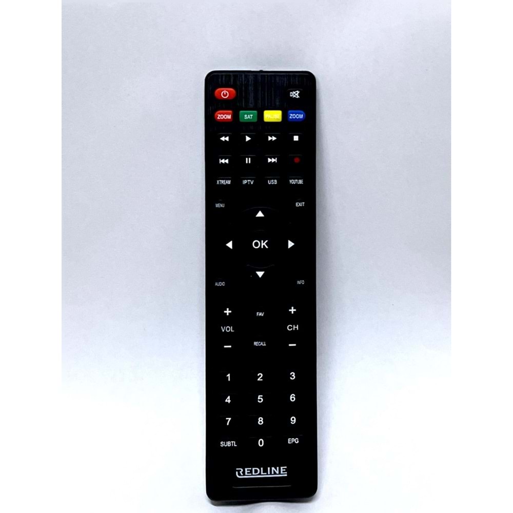 ORJ-EU-0220B REDLİNE HD TS 40 80 100 120 XTREAM TUŞLU ORJİNAL LOGOLU KUMANDA