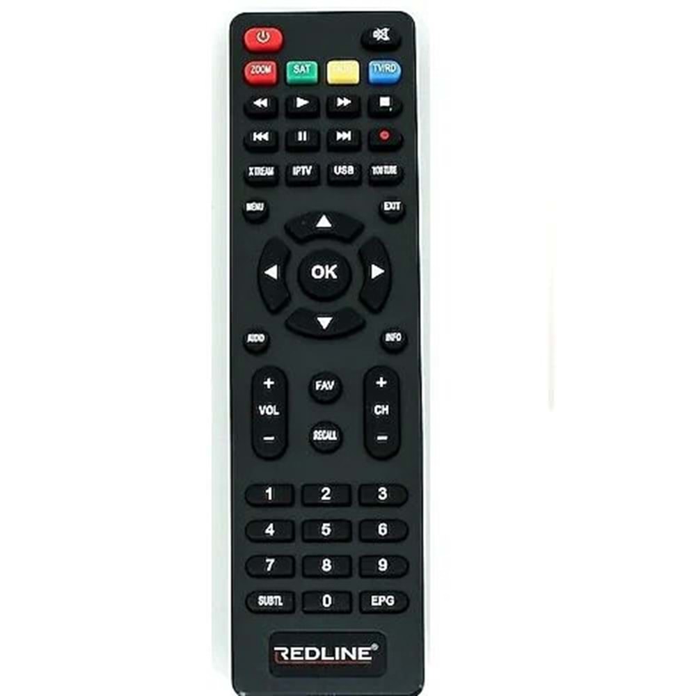 ORJ-EU-0220B REDLİNE HD TS40-80-100-120 XTREAM TUŞLU ORJİNAL LOGOLU KUMANDA