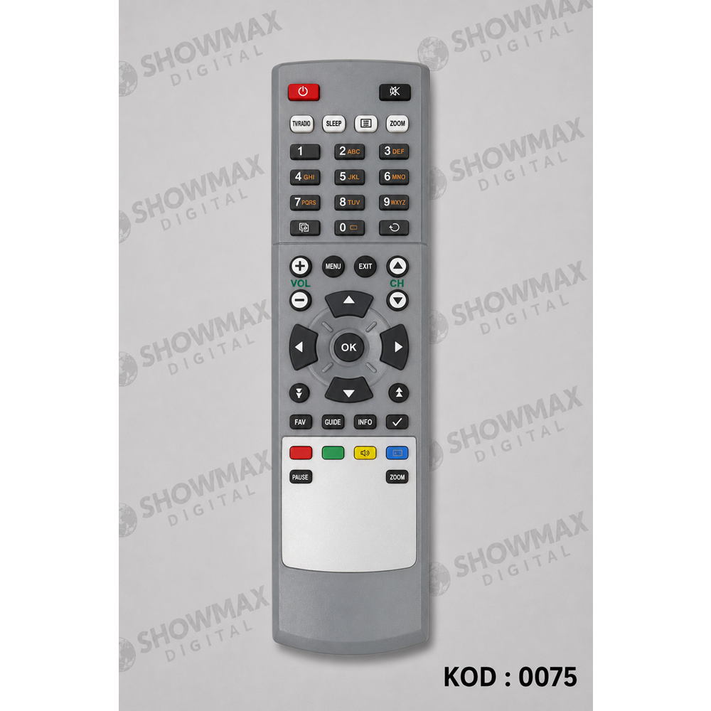 SHOWMAX SH0075 TELEDÜNYA POZITEK SD UYDU KUMANDASI