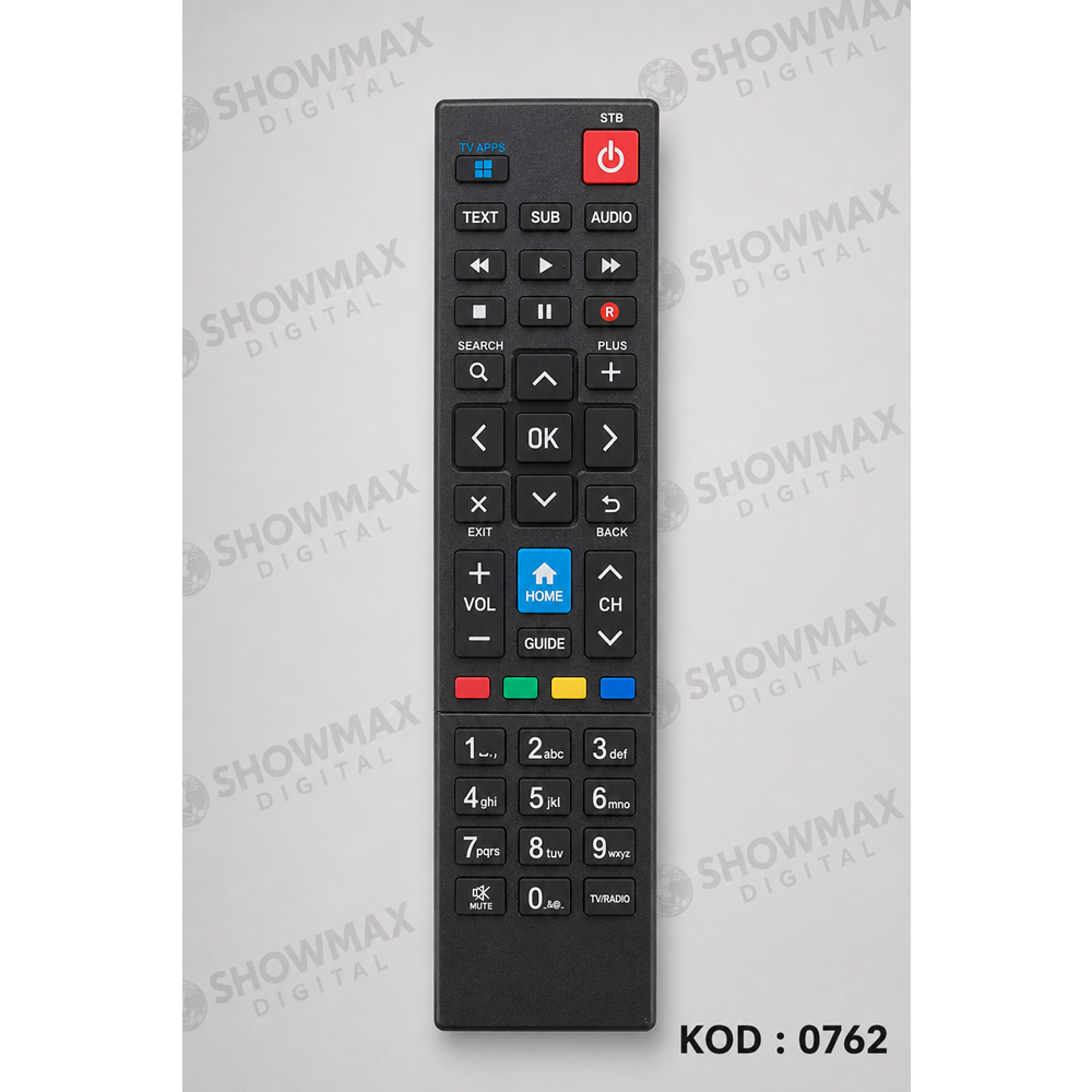 SHOWMAX SH0762 TİVİBU HOME GUİDE TUŞLU KUMANDA
