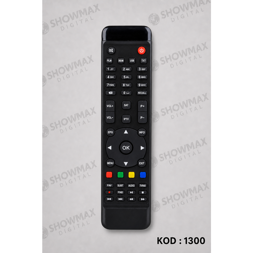 SHOWMAX SH1300 DREAMSTAR TRİBÜN IP TV KUMANDA