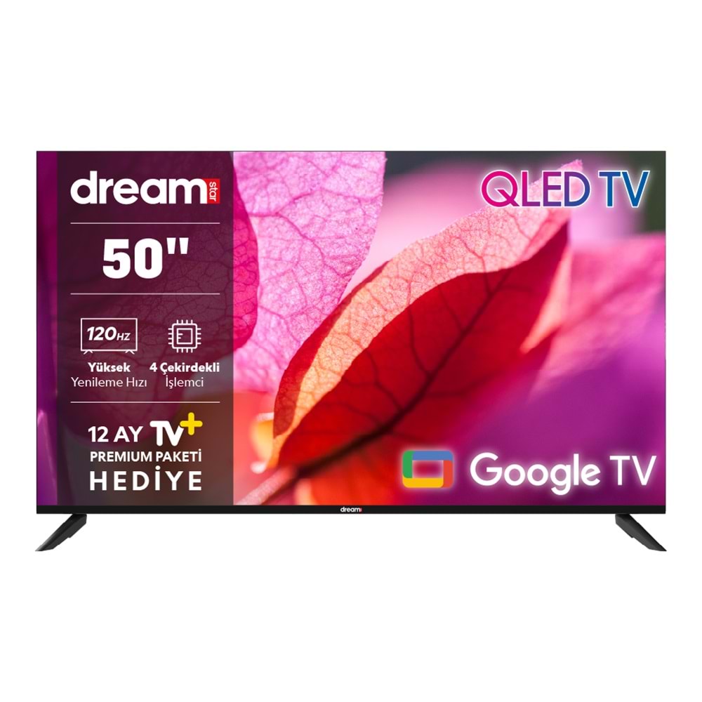 DREAMSTAR 50DSE101 50 INC 127 EKRAN 4K UHD GOOGLE TV LCD TV