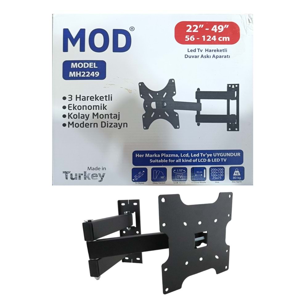 MOD SH-4704 22’’ – 49’’ HAREKETLİ LCD ASKI APARATI