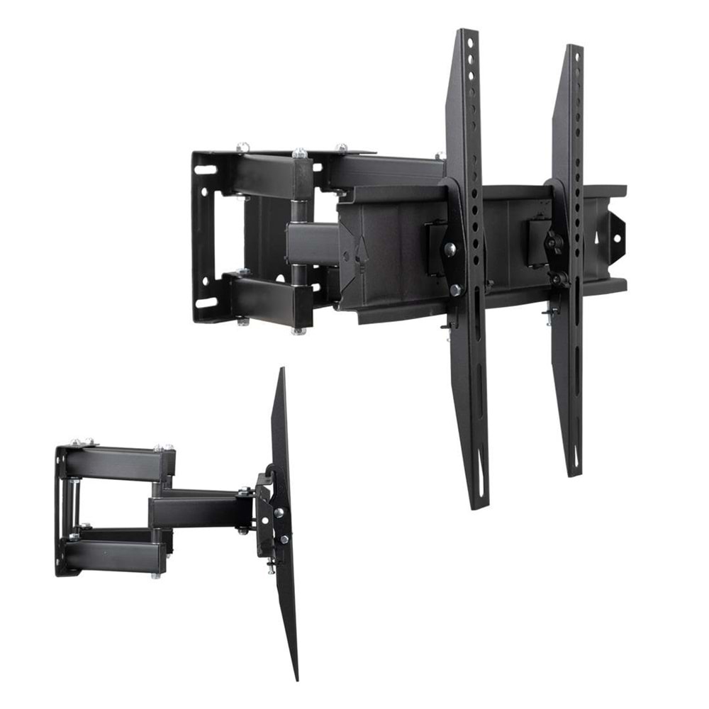 VONTECH VT-692 HC PRO 39’’ – 65’’ KİLİTLİ HAREKETLİ LCD TV DUVAR ASKI APARATI