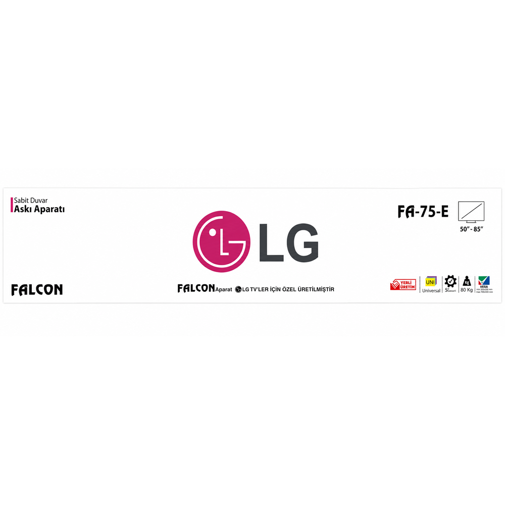 LG 75 INC TV SABİT LCD TV DUVAR ASKI APARATI