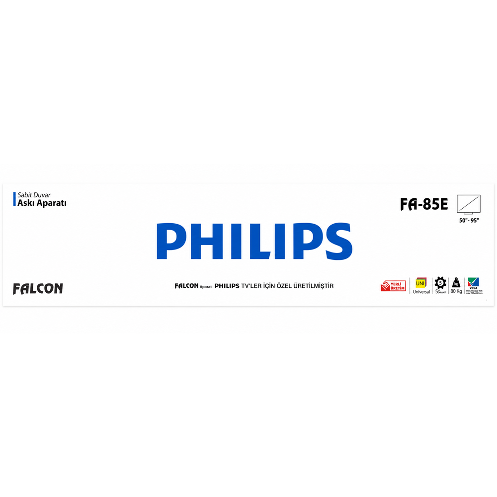 PHILIPS 85 INC TV SABİT LCD TV DUVAR ASKI APARATI