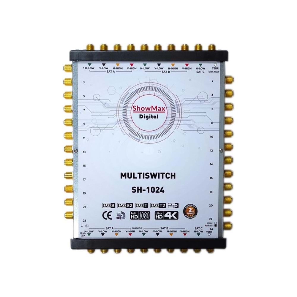 SHOWMAX DİGİTAL SH-4810 10/24 HYBRID MULTISWITCH