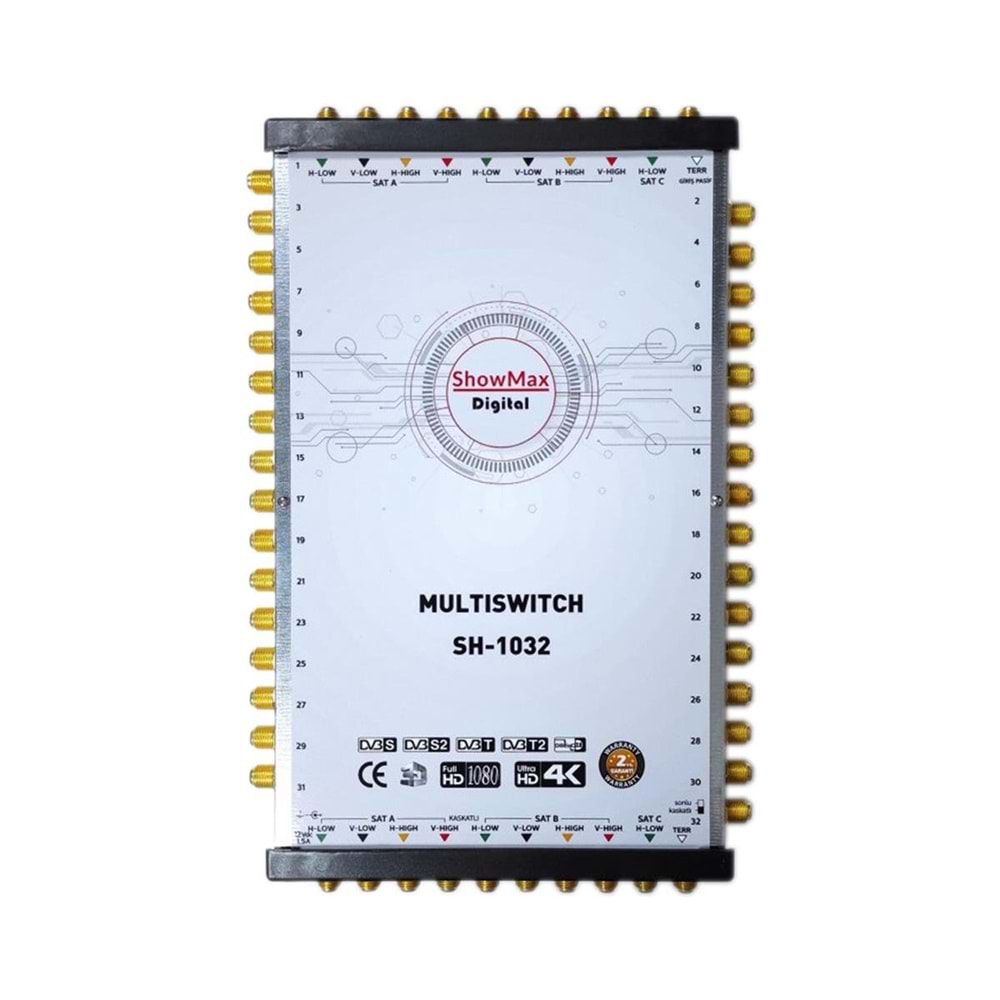 SHOWMAX DİGİTAL SH-4811 10/32 HYBRID MULTISWITCH