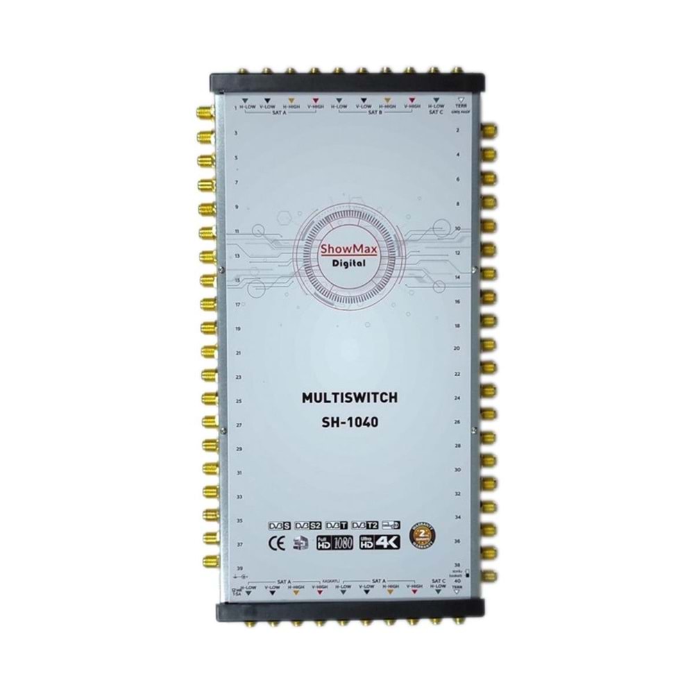 SHOWMAX DİGİTAL SH-4812 10/40 HYBRID MULTISWITCH