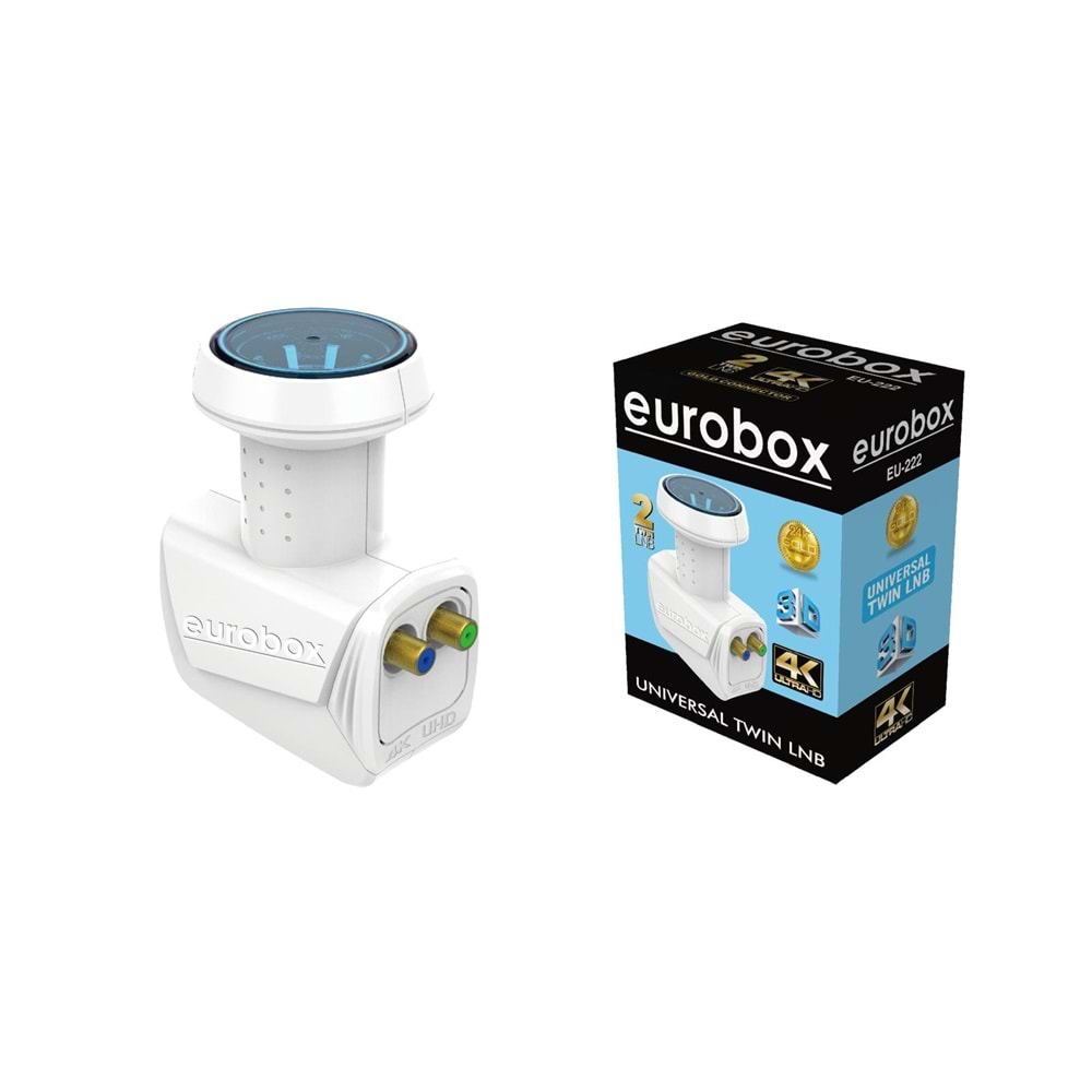 EUROBOX EU-222 TWIN ÇİFTLİ LNB