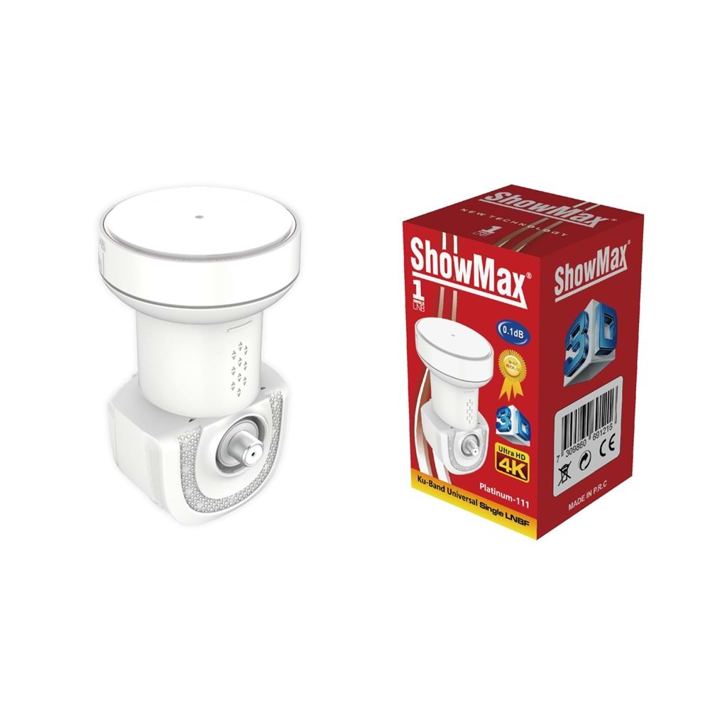 SHOWMAX SH-4921 SINGLE TEKLİ LNB PLATİNUM-111