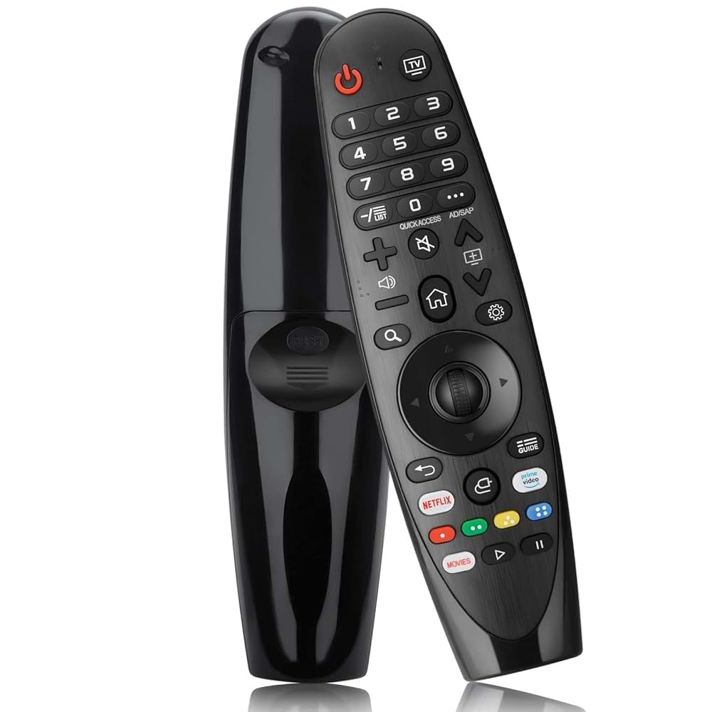 MR-20GA LG AIR MOUSE SES KOMUTLU SİHİRLİ KUMANDA SİYAH KUTU