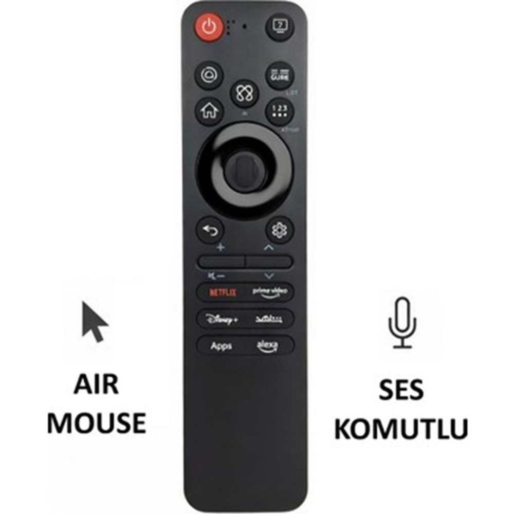 MR25GA-V LG AIR MOUSE SES KOMUTLU SİHİRLİ KUMANDA