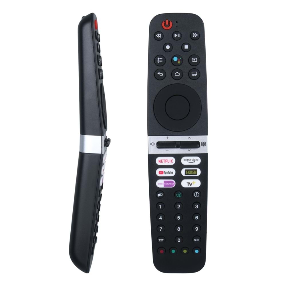 SHOWMAX SX0077C ARÇELİK EXXEN TUŞLU LCD TV KUMANDA (SES KOMUT YOK)