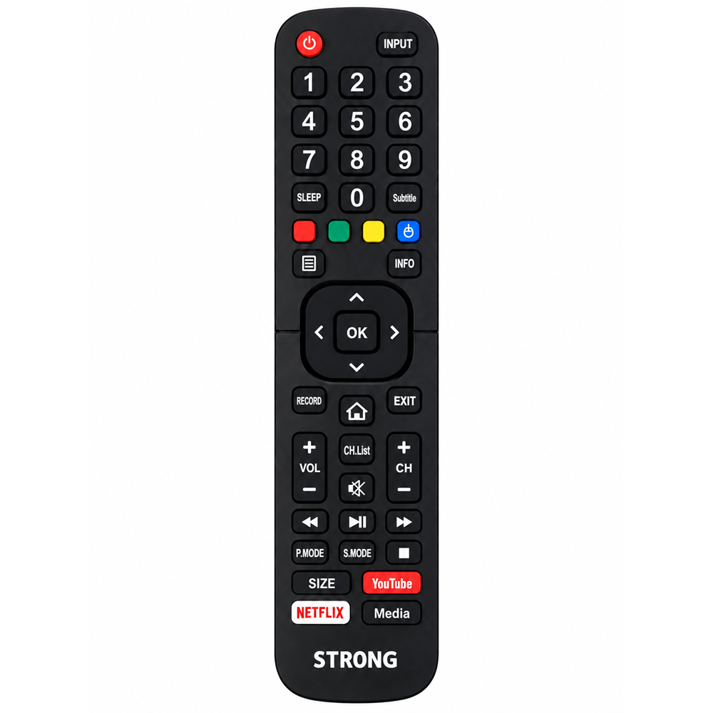 SHOWMAX SX3302 STRONG NETFLİX YOUTUBE HOME TUŞLU LOGOLU LCD TV KUMANDA