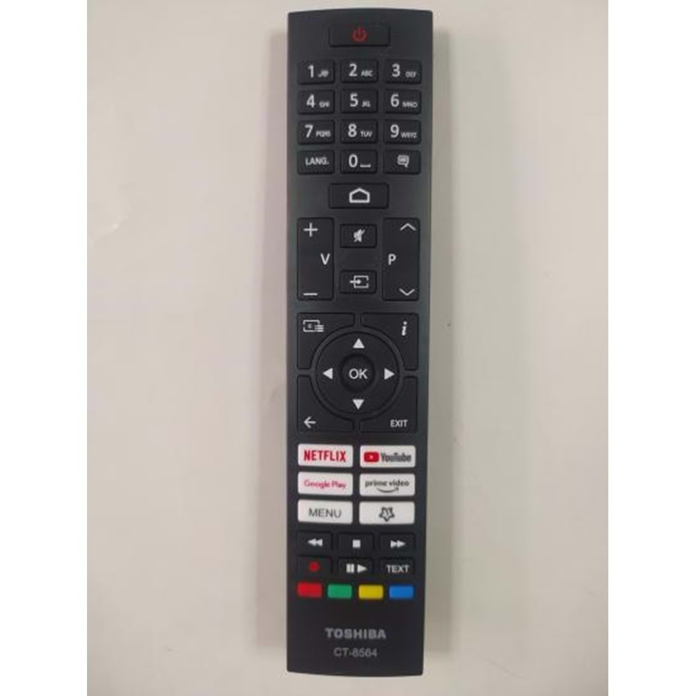 SHOWMAX SX4607-A VESTEL NETFLİX YOUTUBE GOOGLE PLAY PRİME VİDEO TUŞLU LCD TV KUMANDA