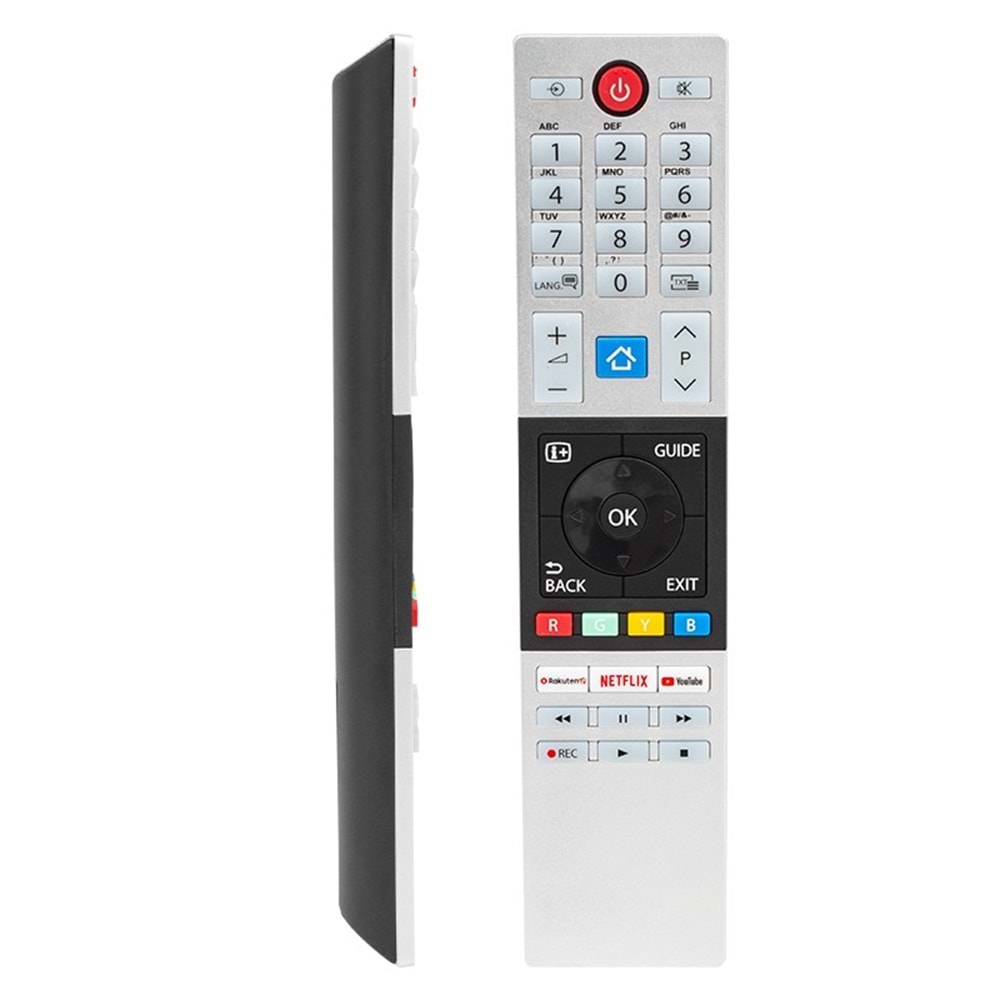 SHOWMAX SX9872 TOSHIBA NETFLIX YOUTUBE RAKUTEN TUŞLU LCD TV KUMANDA