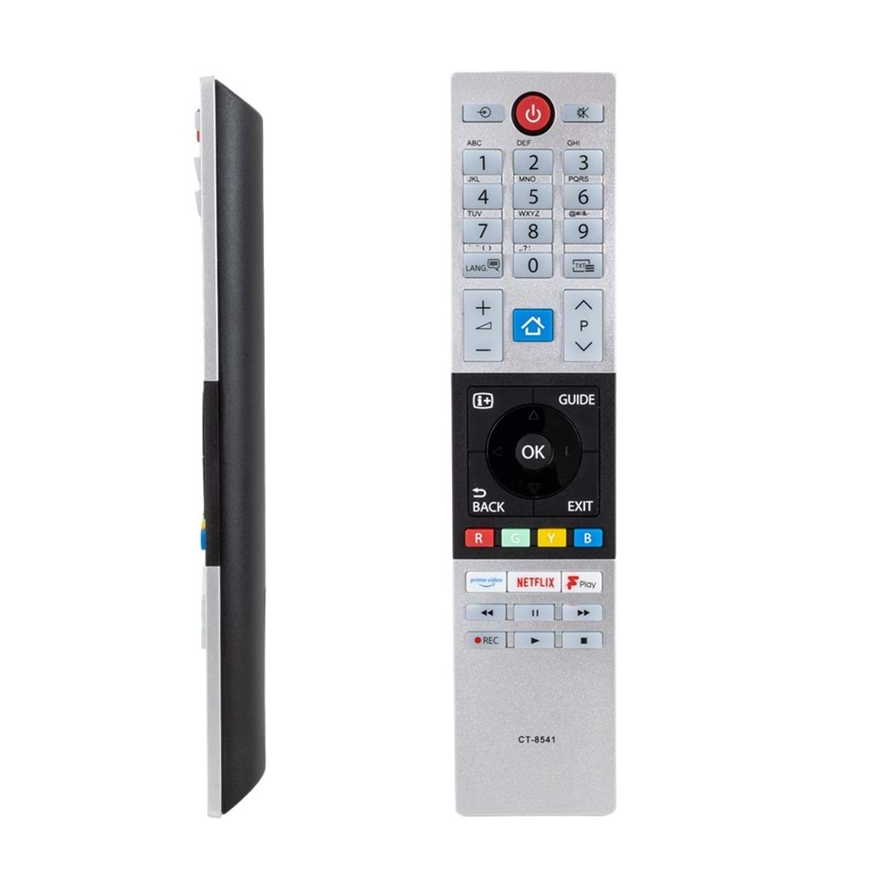 SHOWMAX SX9872-B TOSHIBA NETFLIX YOUTUBE RAKUTEN TUŞLU LCD TV KUMANDA (CT-8541)