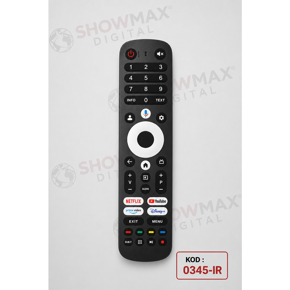SHOWMAX SX0345-IR PROFİLO SES KOMUTSUZ LED TV KUMANDA