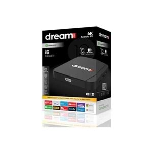 DREAMSTAR İ6 4GB RAM 64GB HAFIZA 4K ULTRA HD ANDROID TV BOX