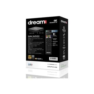DREAMSTAR İ6 4GB RAM 64GB HAFIZA 4K ULTRA HD ANDROID TV BOX