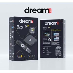 DREAMSTAR NOVA 2GB 32GB ANDROID TV BOX YENİ SİYAH KASA