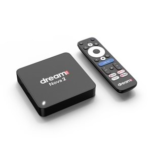 DREAMSTAR NOVA-2 2GB RAM 32GB HAFIZA YAPAY ZEKA DESTEKLİ GOOGLE LİSANSLI ANDROİD TV BOX