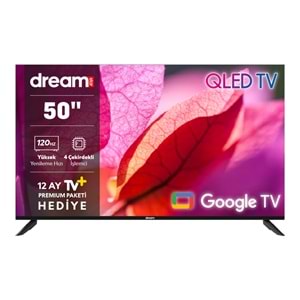 DREAMSTAR 50DSE101 50 INC 127 EKRAN 4K UHD GOOGLE TV LCD TV