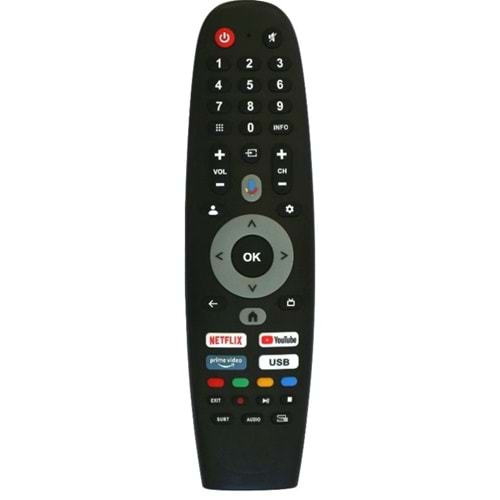 EUROBOX OTV0405 ONVO NETFLİX YOUTUBE PRİME VİDEO USB TUŞLU KUMANDA