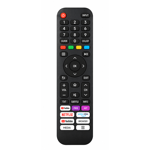 EUROBOX OTV2030 AWOX NETFLİX YOUTUBE PRİME VİDEO TUŞLU LCD TV KUMANDA