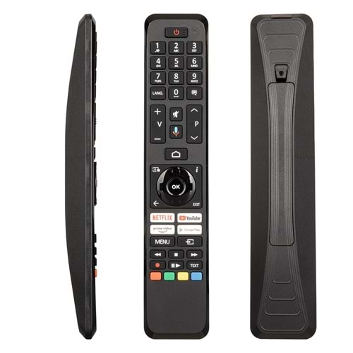 EUROBOX OTV4609 TOSHIBA NETFLİX-YOUTUBE-PRİME VİDEO-GOOGLE PLAY-PLAY TUŞLU LCD TV KUMANDA
