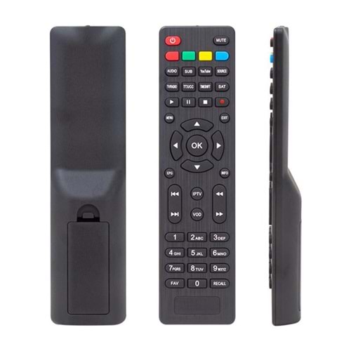 EUROBOX OUK6262 WELLBOX HD IP TV-VOD TUŞLU UYDU KUMANDA