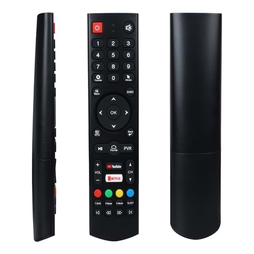 EUROBOX OTV9988 REDLİNE YOUTUBE NETFLİX LİVE TUŞLU LCD TV KUMANDA