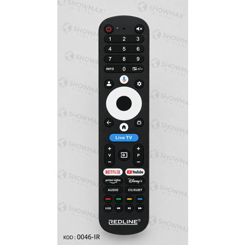 ORJ-0046-IR REDLINE SES KOMUTSUZ GOOGLE LED TV KUMANDA