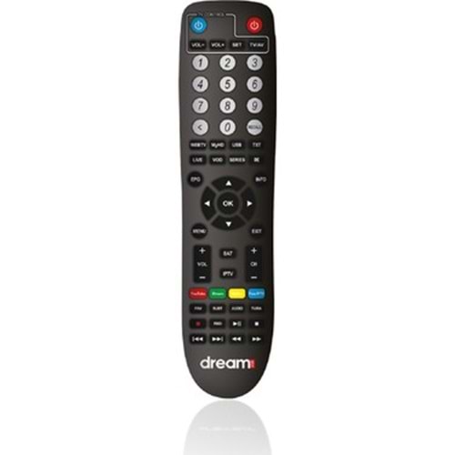 ORJ-1300-A DREAMSTAR MASTER PLUS IPTV ORJİNAL LOGOLU KUMANDA