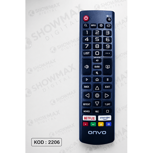 ORJ-2206 ONVO LG SUNNY AXEN ELTON WEBOS ORJİNAL LOGOLU KUMANDA