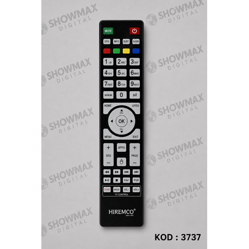 ORJ-3737 HİREMCO NİTRO S2+ANDROİD BOX KUMANDA