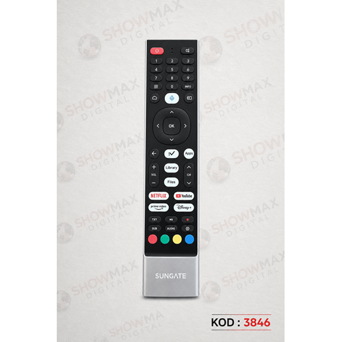 ORJ-3846 SUNGATE - HIKİNG SES KOMUTLU WHALE OS TV KUMANDASI