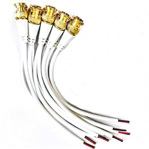 SHOWMAX SH-4004 BNC ERKEK FİŞLİ 20 CM HAZIR GOLD KABLO