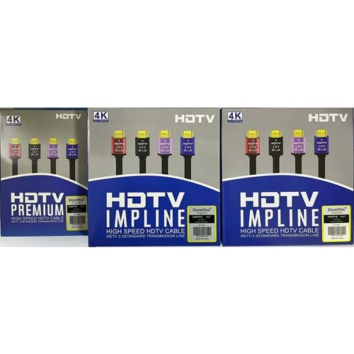 SHOWMAX SH-4054 10 METRE HDMI KABLO 4K KUTULU