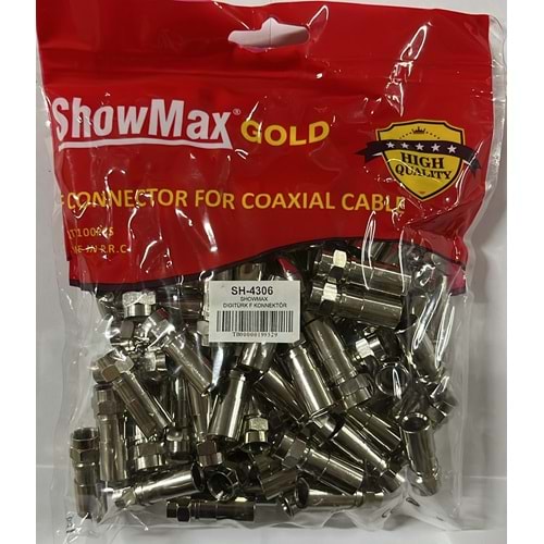 SHOWMAX SH-4306 DIGITURK F KONNEKTÖR 100LÜ PAKET